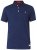 D555 Jerell Polo Navy - Tricouri polo - Tricouri Polo Bărbați Mărimi Mari