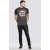 D555 Dallas T-shirt Charcoal - Tricouri - Tricouri Bărbați Mărimi Mari