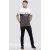 D555 Morris T-shirt Charcoal - Tricouri - Tricouri Bărbați Mărimi Mari