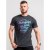 D555 Simmons T-shirt Black - Tricouri - Tricouri Bărbați Mărimi Mari