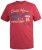 D555 Brisbane Santa Monica Route 66 Printed T-Shirt Red - Tricouri - Tricouri Bărbați Mărimi Mari