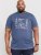 D555 DEBDEN NYC Night Skyline T-Shirt - Tricouri - Tricouri Bărbați Mărimi Mari