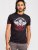 D555 Charles California Rebel Skull Printed T-Shirt - Tricouri - Tricouri Bărbați Mărimi Mari