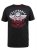 D555 Charles California Rebel Skull Printed T-Shirt - Tricouri - Tricouri Bărbați Mărimi Mari