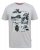 D555 Trafford Bike Photo Printed T-Shirt White - Tricouri - Tricouri Bărbați Mărimi Mari