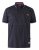 D555 Battersea Polo Shirt With Chest Embroidery Navy - Tricouri polo - Tricouri Polo Bărbați Mărimi Mari