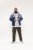 D555 Columbus Cut And Sew Panelled Zip Through Hoody Blue - Pulovere & hanorace - Pulovere & Hanorace Bărbați Mărimi Mari