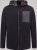 D555 Damien Micro Fleece Zip Through Hoody Negru/Gri - Pulovere & hanorace - Pulovere & Hanorace Bărbați Mărimi Mari