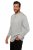 JP1880 702555 Tricou Henley cu mânecă lungă Gri melanj - Tricouri - Tricouri Bărbați Mărimi Mari