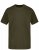 JP1880 702558 Tricou cu guler rotund Oliv închis - Tricouri - Tricouri Bărbați Mărimi Mari