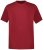 JP1880 702558 Tricou cu guler rotund Roșu închis - Tricouri - Tricouri Bărbați Mărimi Mari