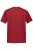JP1880 702558 Tricou cu guler rotund Roșu închis - Tricouri - Tricouri Bărbați Mărimi Mari