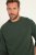 JP1880 Long Sleeve OEKO-TEX T-shirt Green - Tricouri - Tricouri Bărbați Mărimi Mari