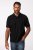 JP1880 702560 Tricou polo din bumbac Negru - Tricouri polo - Tricouri Polo Bărbați Mărimi Mari