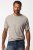JP1880 702637 Tricou cu guler rotund set de 2 Gri melanj - Tricouri - Tricouri Bărbați Mărimi Mari