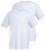JP1880 702637 Tricou cu guler rotund set de 2 Albă - Tricouri - Tricouri Bărbați Mărimi Mari