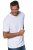 JP1880 702637 Tricou cu guler rotund set de 2 Albă - Tricouri - Tricouri Bărbați Mărimi Mari