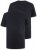 JP1880 702637 Tricou cu guler rotund set de 2 Bleumarin - Tricouri - Tricouri Bărbați Mărimi Mari
