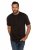 JP1880 708420 Tricou Henley set de 2 Neagră - Tricouri - Tricouri Bărbați Mărimi Mari
