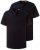 JP1880 708420 Tricou Henley set de 2 Bleumarin - Tricouri - Tricouri Bărbați Mărimi Mari