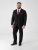 D555 Ted 4 Way Stretch Tailored Suit Jacket Negru - Costume - Costume Bărbați mărimi mari