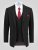 D555 Ted Sacou Negru - Costume - Costume Bărbați mărimi mari