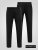 D555 Ted Pantaloni de costum Negru - Costume - Costume Bărbați mărimi mari