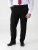 D555 Ted Pantaloni de costum Negru - Costume - Costume Bărbați mărimi mari