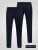D555 Ted Pantaloni de costum Albastru marin - Costume - Costume Bărbați mărimi mari