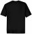 JP1880 712616 Tricou cu croi pentru burtă Neagră - Tricouri - Tricouri Bărbați Mărimi Mari