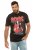 JP1880 ACDC - Let There Be Rock Vintage looking Band T-Shirt Black - Tricouri - Tricouri Bărbați Mărimi Mari