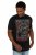 JP1880 Pink Floyd Retro Graphic Comfort Fit Band T-Shirt Black - Tricouri - Tricouri Bărbați Mărimi Mari