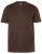 JP1880 Henley Basic T-Shirt with Buttons Brown - Tricouri - Tricouri Bărbați Mărimi Mari
