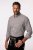 JP1880 Long Sleeve Check Print Traditional Shirt Brown - Cămăși - Cămăși Bărbați Mărimi Mari