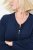 Ulla Popken 749967 Halat din prosop cu fermoar Bleumarin - Halate - 