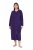 Ulla Popken 749967 Halat din prosop cu fermoar Multicolor - Halate - 
