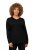 Ulla Popken 751623 Bluză de schi cu uscare rapidă Neagră - Haine de schi - 