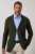 JP1880 Milano Flexnamic Sacou tricotat Oliv închis - Costume - Costume Bărbați mărimi mari