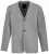 JP1880 Milano Flexnamic Sacou tricotat Gri melanj - Costume - Costume Bărbați mărimi mari