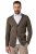 JP1880 Milano Flexnamic Sacou tricotat Maro kaki - Costume - Costume Bărbați mărimi mari