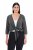 Ulla Popken 794514 Bolero din jerseu cu nod Antracit - Bolerouri - 