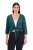Ulla Popken 794514 Bolero din jerseu cu nod Petrol - Bolerouri - 