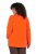 Ulla Popken 796970 Geacă ușoară din polar Roșu-portocaliu - Haine fleece - 
