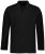 JP1880 799230 Tricou polo cu mânecă lungă Neagră - Tricouri polo - Tricouri Polo Bărbați Mărimi Mari