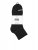 Jack & Jones Luca Șosete de tenis Neagră 3-pack - Lenjerie intimă & costum baie - Lenjerie Intimă Bărbați Mărimi Mari