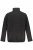 Jay-Pi 802394 Jachetă din fleece tricotat Neagră TALL - TALL geci - Jachete TALL pentru bărbați înalți