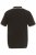 JP1880 802789 Tricou polo cu guler alb contrastant Neagră - Tricouri polo - Tricouri Polo Bărbați Mărimi Mari