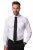 JP1880 804890 Cămașă business fără călcare cu mânecă lungă Alb - Cămăși - Cămăși Bărbați Mărimi Mari