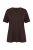Ulla Popken 806944 Pijama cu mânecă scurtă Maro - Pijamale/Haine de casă - 