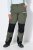 Ulla Popken 807803 Pantaloni de drumeție HYPRAR cu reflectorizante Verde măsliniu - Haine de exterior - 